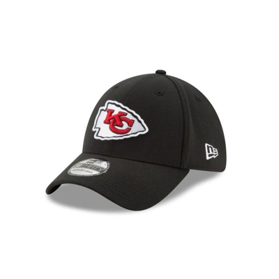 Kansas City Chiefs Gorra | New Era NFL Team Classic 39thirty Stretch Fit Cap Mexico - Negros